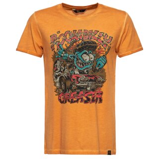 King Kerosin T-Shirt - Rockabilly Grease S