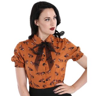 Hell Bunny Blouse - Vixey XS