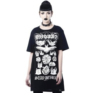 Killstar Unisex T-Shirt - Stay Weird Schwarz
