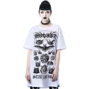 Killstar Unisex T-Shirt - Stay Weird Blanco XXL
