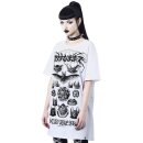 Killstar Unisex T-Shirt - Stay Weird Blanc XXL