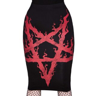 Killstar Pencil Skirt - Bloodpact XS