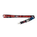 Sullen Clothing Lanyard - Red Electric