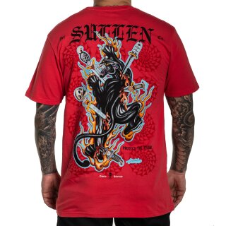 Sullen Clothing Camiseta - Red Electric Cayenne