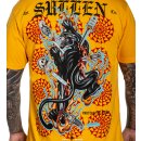 Sullen Clothing T-Shirt - Red Electric Yellow