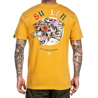 Sullen Clothing T-Shirt - Flash Panther Mustard