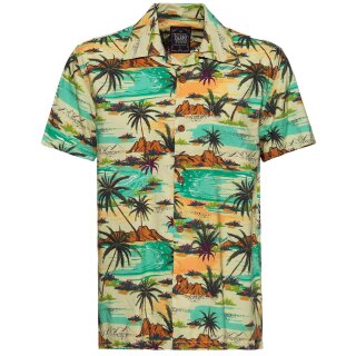 King Kerosin Camisa hawaiana - Tropical Sea