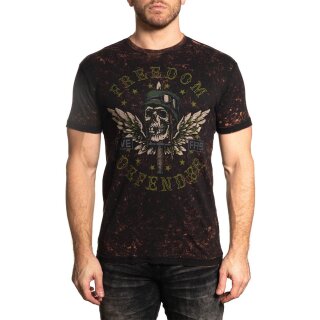Affliction Clothing T-Shirt - FD Angel Of Doom M