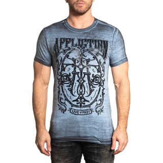 Affliction Clothing T-Shirt - Black Mist M