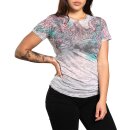 Affliction Clothing Damen T-Shirt - Aqualotus