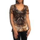 Affliction Clothing Camiseta de mujer - Lily Anne