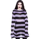 Killstar Knitted Sweater - Lavender Mist XS