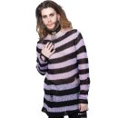 Killstar Knitted Sweater - Lavender Mist S