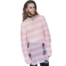 Killstar Knitted Sweater - Marshmallow XS