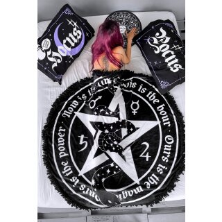 Couverture polaire ronde Killstar - Witchy