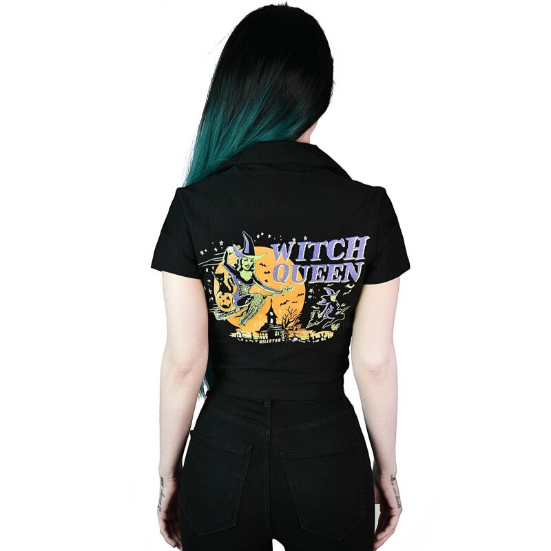 Killstar X Vince Ray Gothic Shirt - Witch Queen