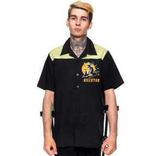 Killstar X Vince Ray Bowling Shirt - Witch Queen M