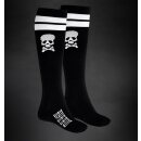 Hyraw Socken - Skull Knee Black