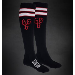 Hyraw Calcetines - 666 Knee Red