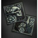 Hyraw Kissenbezug - Skull And Roses