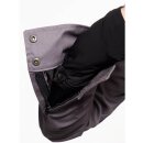 King Kerosin Shirt-Jacket - Blanko Anthracite 5XL