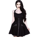 Killstar Mini Skirt - Dark Flair Black XL