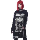 Killstar Gothic Top - Chill Out Drape Top XXL