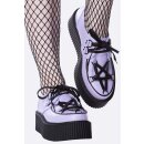 Chaussures à plateforme Killstar - Hexellent Creepers Lilac 36