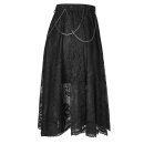 Punk Rave Plus Size Skirt - Delacour L-XL