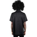Killstar Gothic Shirt - Corporate Hell Pinstripe XL