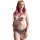 Vestido Killstar Fishnet Bodycon - Nicole Pastel Pink