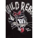 Queen Kerosin College Jacket - Wild Rebel Red