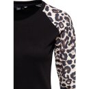 T-shirt à manches longues Queen Kerosin - Leopard XS