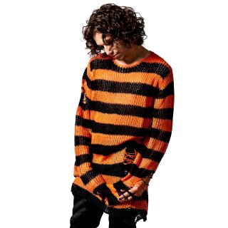 Killstar Knitted Sweater - Pumpkin M