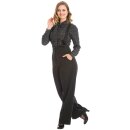 Banned Retro High-Waist Trousers - Her Favourites Black