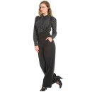Banned Retro High-Waist Trousers - Her Favourites Black
