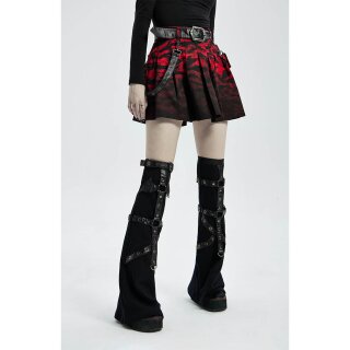 Punk Rave Pleated Mini Skirt - Paranoia L
