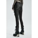 Punk Rave Faux Leather Trousers - Locked Away