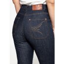 Queen Kerosin Jeans Hose - Vintage Fit Dunkelblau W28 / L32