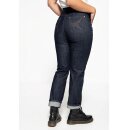 Queen Kerosin Jeans Hose - Vintage Fit Dunkelblau W29 / L32
