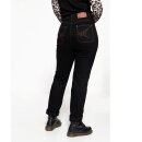 Queen Kerosin Jeans Hose - Vintage Fit Schwarz