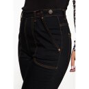 Queen Kerosin Jeans Trousers - Vintage Fit Black