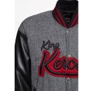 King Kerosin College Jacket - Script Herringbone
