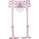 Killstar Suspender Belt - Baby Hex Pastel Pink