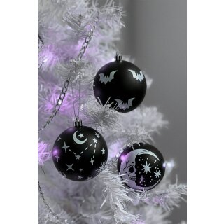 Killstar Christmas Ornaments Set of 12 - Merry Night Baubles