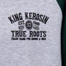 King Kerosin Zip Hoodie - True Roots Smoke Green