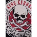 King Kerosin Chaqueta con capucha - Loud And Dirty Black & Grey 3XL