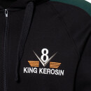 King Kerosin Giacca con cappuccio - Speedway Smoke Green 3XL