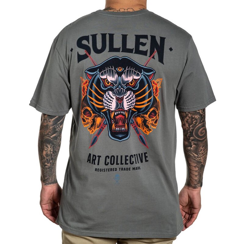 Sullen Clothing T-Shirt - Panther Badge 3XL