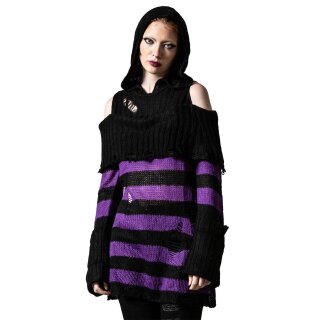 Killstar Knitted Sweater - Salvia 4XL